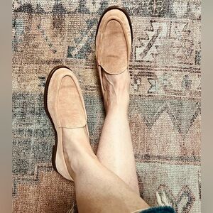 J. Crew Women's Tan Suede Loafers